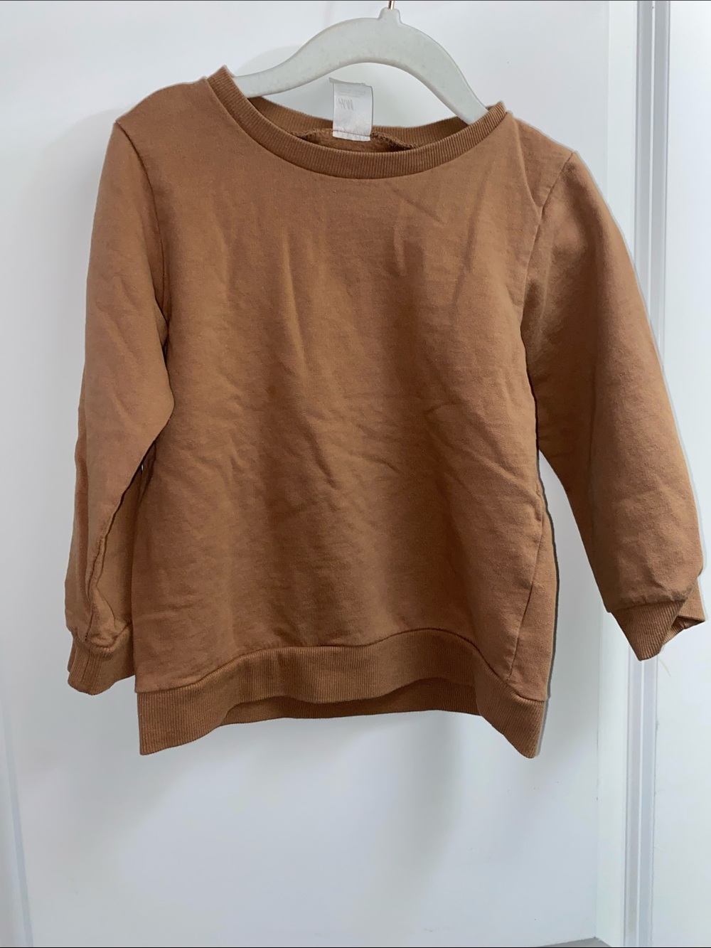 H&M Kids Tan Brown Crewneck Sweatshirt